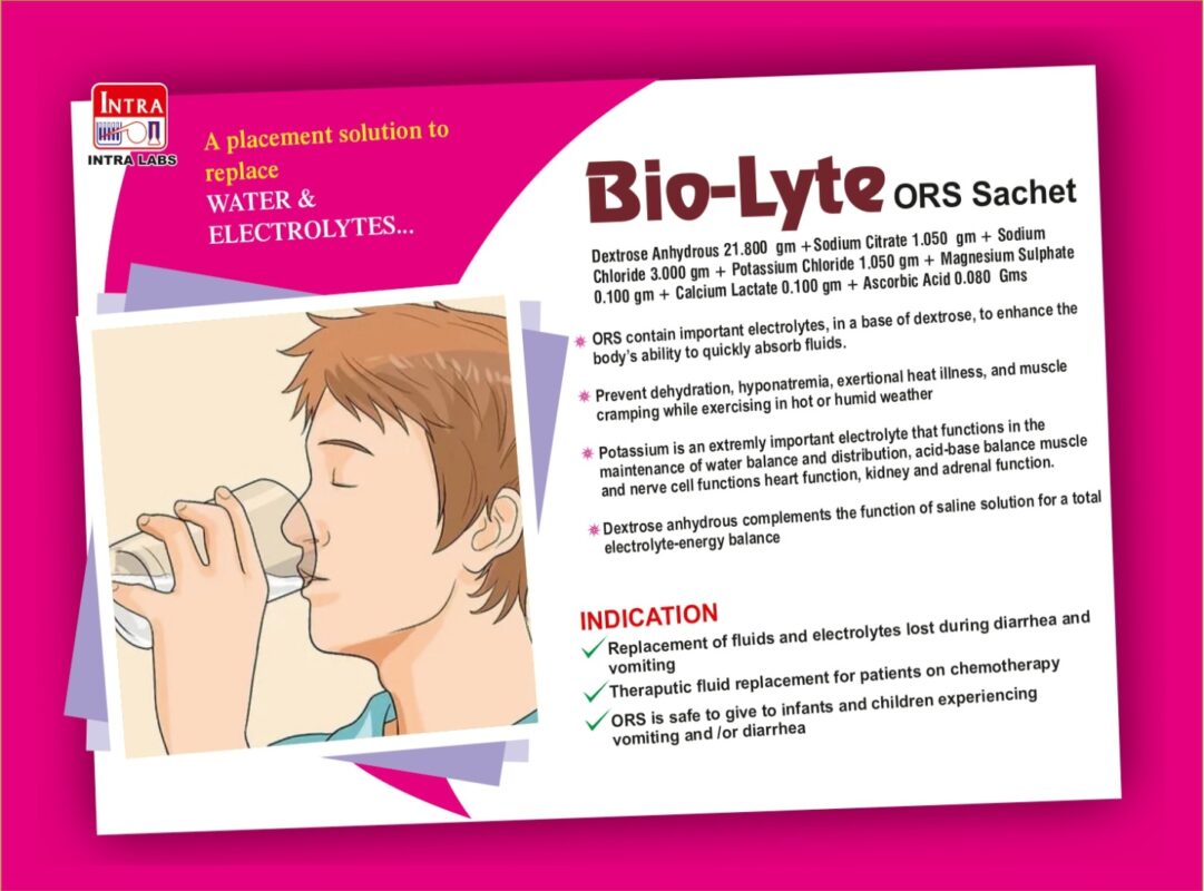 Bio-Lyte ORS Sachet - intralabs