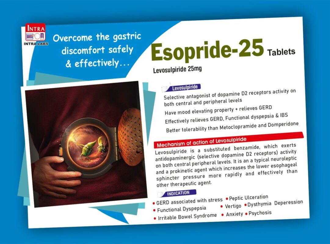 Esopride-25 Tablets - intralabs